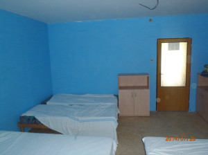 modrý pokoj pohled 2